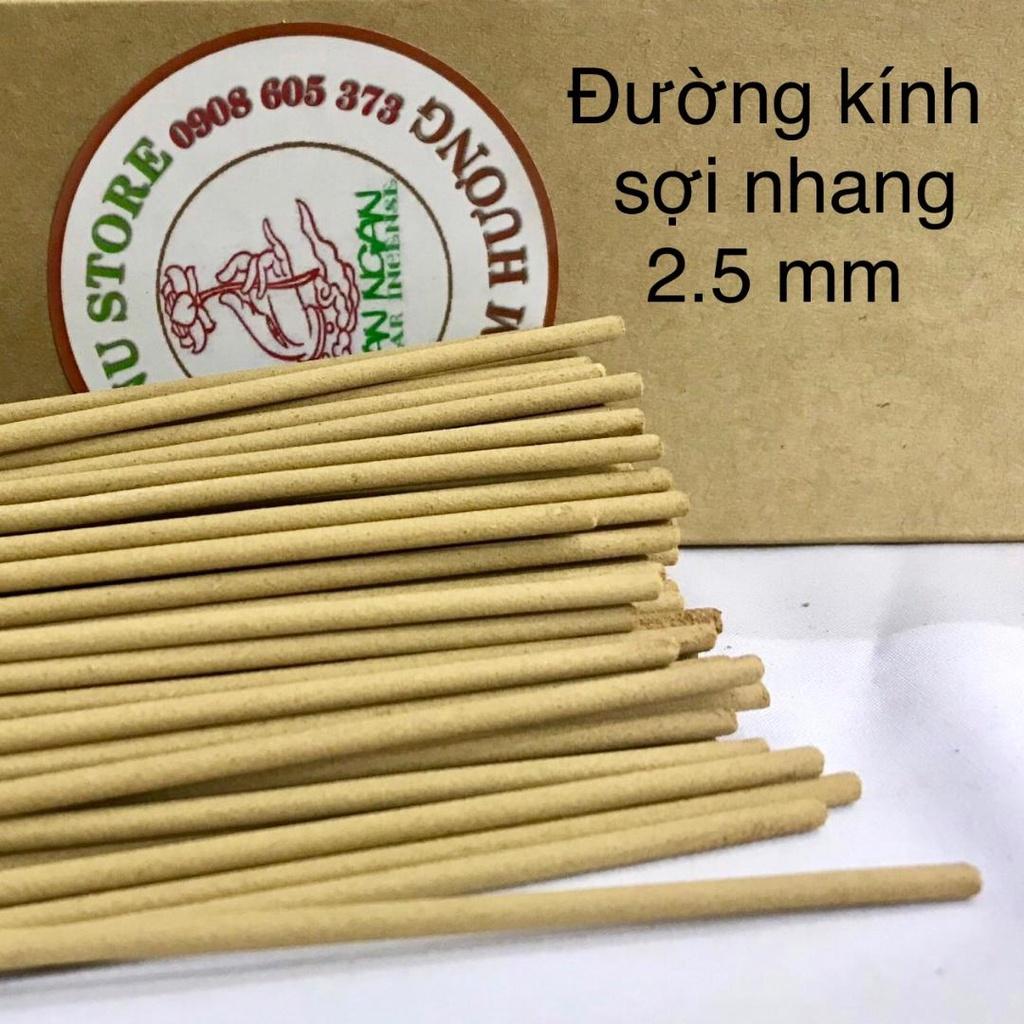 Nhang cây Trầm Hương 30 cm- thơm chuẩn Trầm hương, dâng gia tiên, thanh lọc không khí, tẩy uế hiệu quả