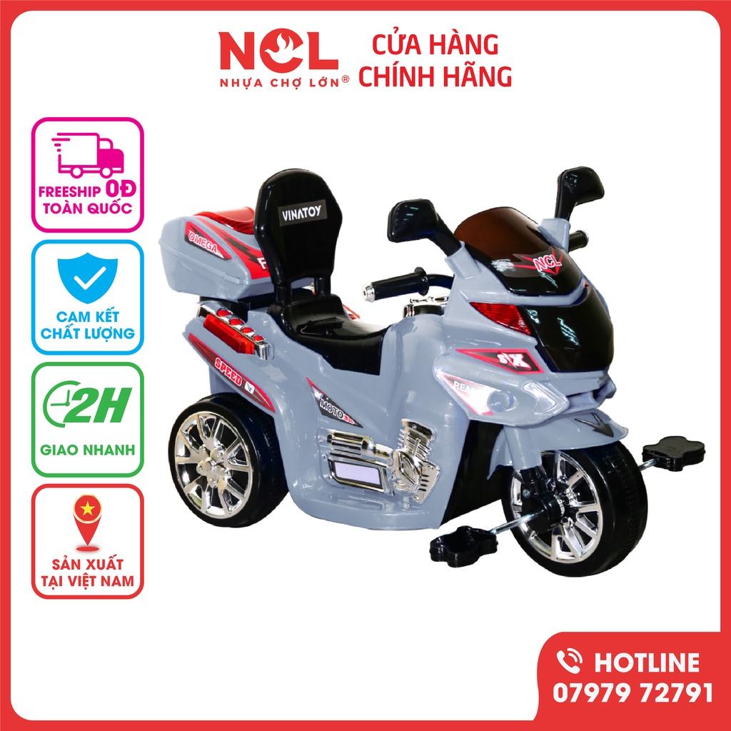 Xe 3 Bánh Trẻ Em Nhựa Chợ Lớn Mega Motor - M1817-X3B