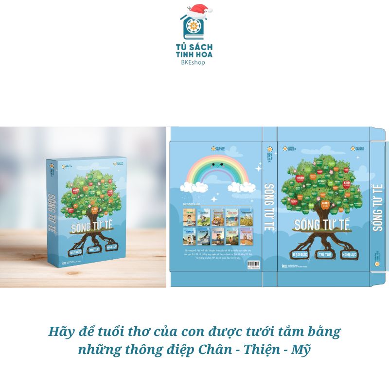 Bộ 10 Quyển Sách Sống Tử Tế - Ươm Mầm Tư Duy Và Giá Trị Sống Cho Trẻ