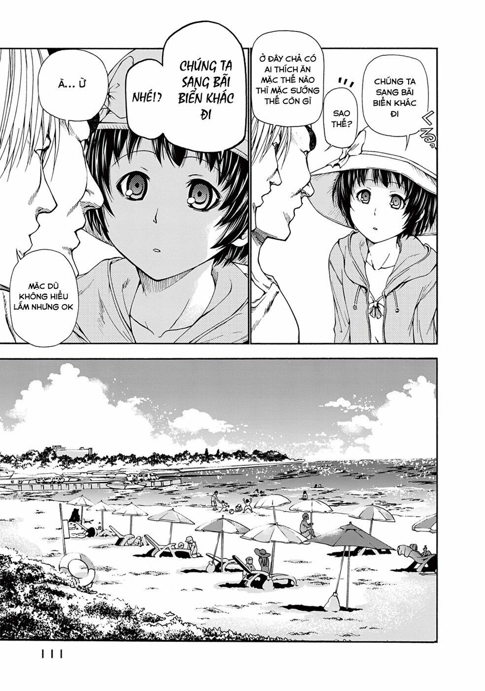 cô gái thích lặn - grand blue chapter 16 21