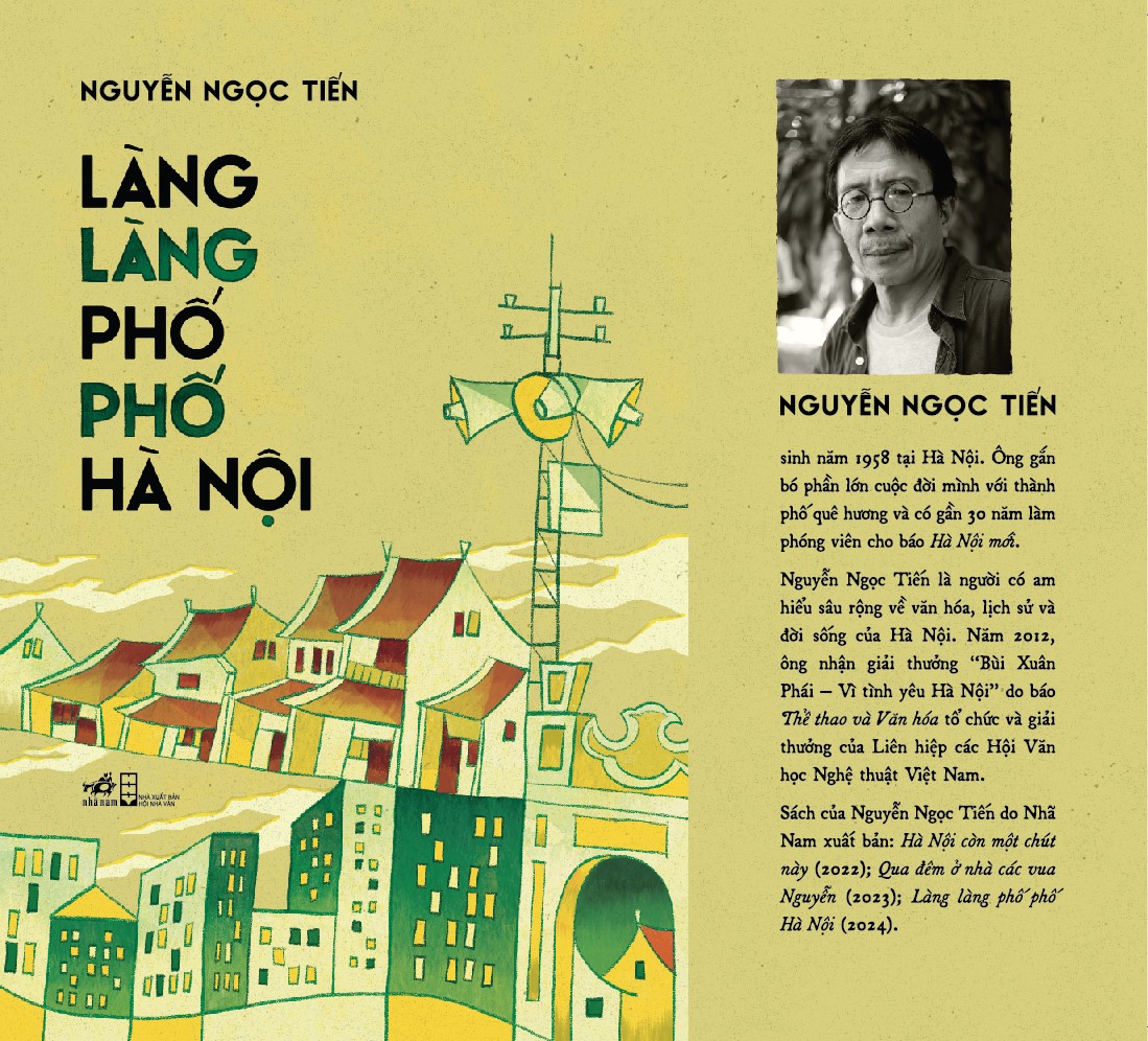 Sách - Làng làng phố phố Hà Nội (Nguyễn Ngọc Tiến) (Nhã Nam Official)