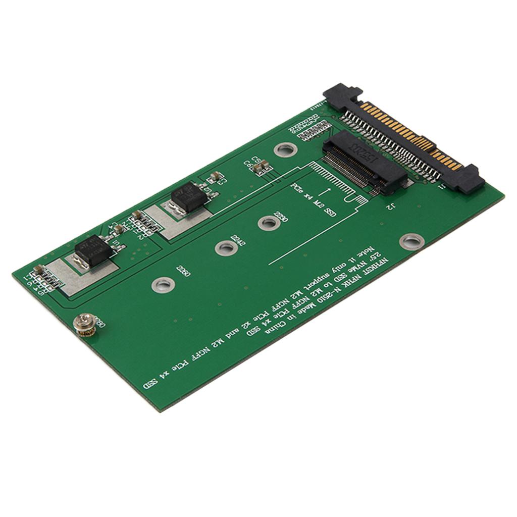 SFF 8639 NVME U.2 PCIe to NGFF M.2 SSD Adapter Card Converter