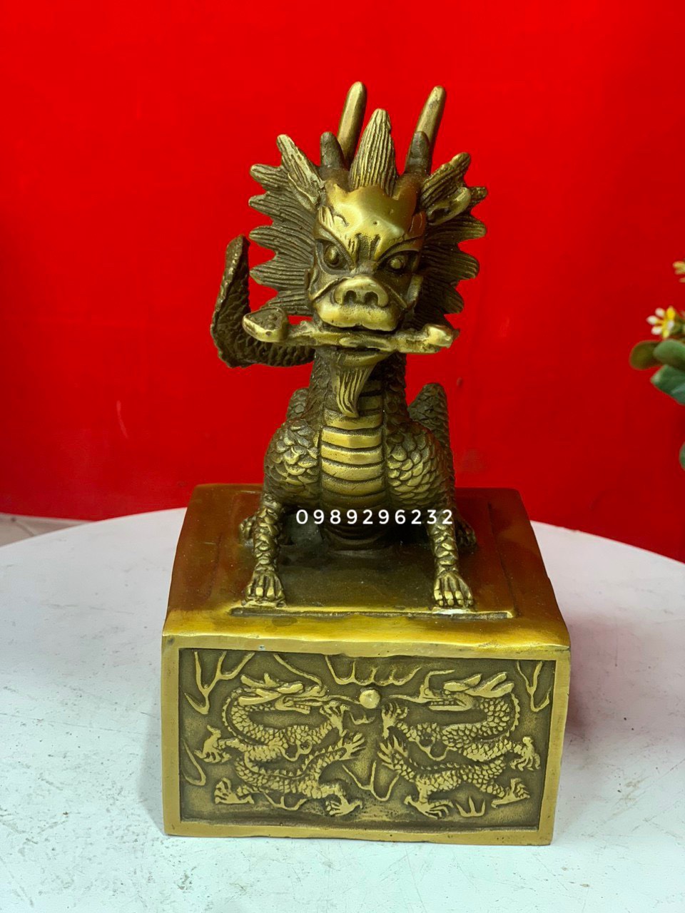 Ấn Rông phong thuỷ bằng đồng