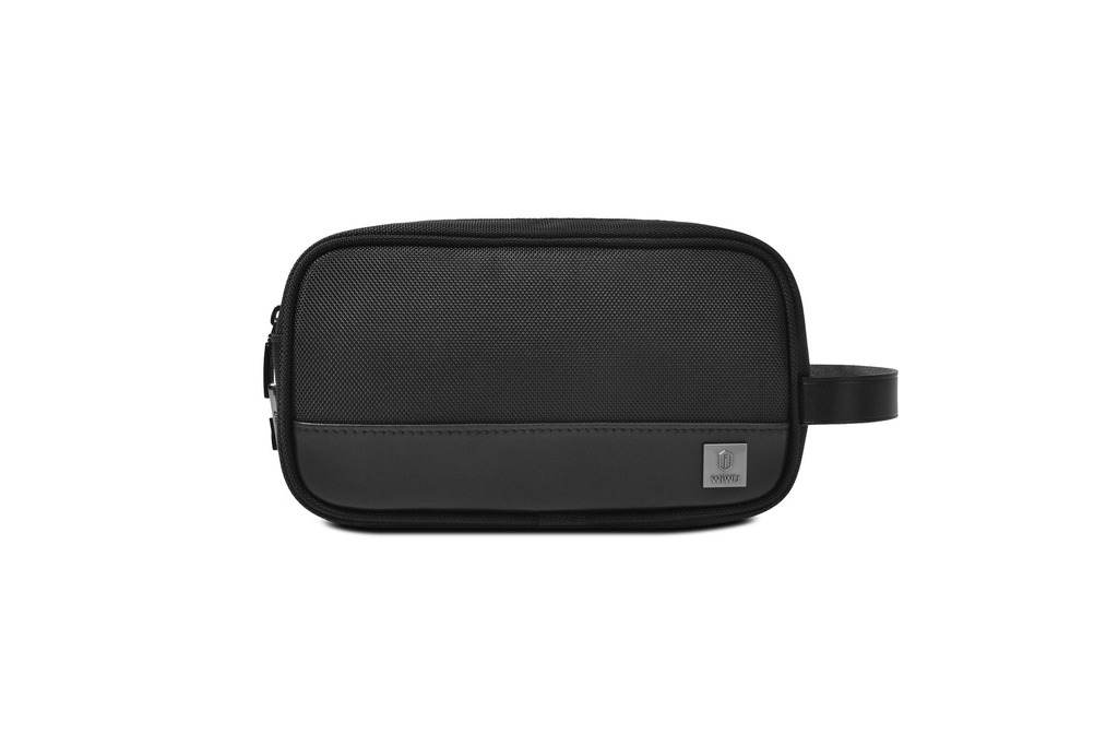 Túi Đựng Phụ Kiện WiWU Hali Pouch H1 Tiện Lợi Khi Đi Du Lịch, Khoá Mã Hoá Chống Trộm, Màu Đen - Hàng Chính Hãng
