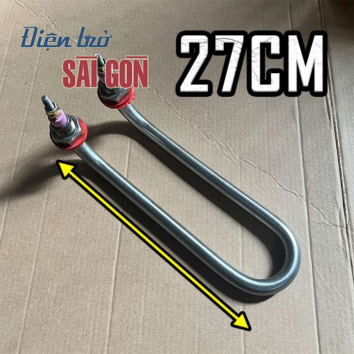 Thanh nhiệt chữ U chân quỳ, mai so cho nồi phở chân cong chất liệu inox 304