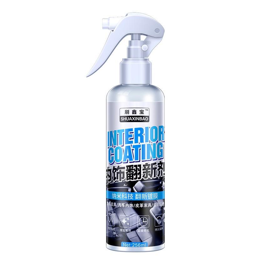 Chai Xịt Phục Hồi Dưỡng Bóng Nội Thất Ô Tô Xe Hơi Shuaxinbao Interior Coating