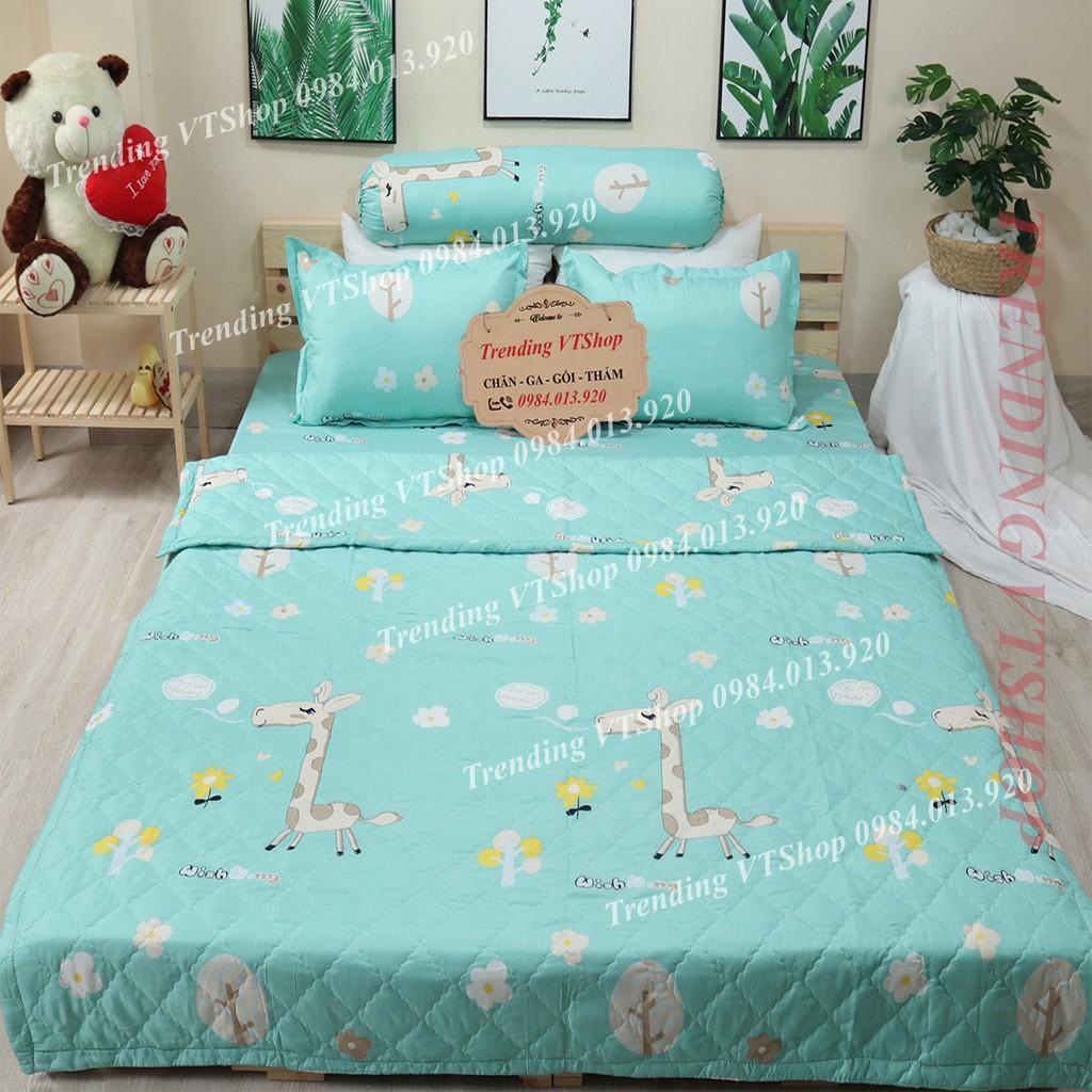 Vỏ gối nằm gấu vàng Poly Cotton cực hot  45x65cm