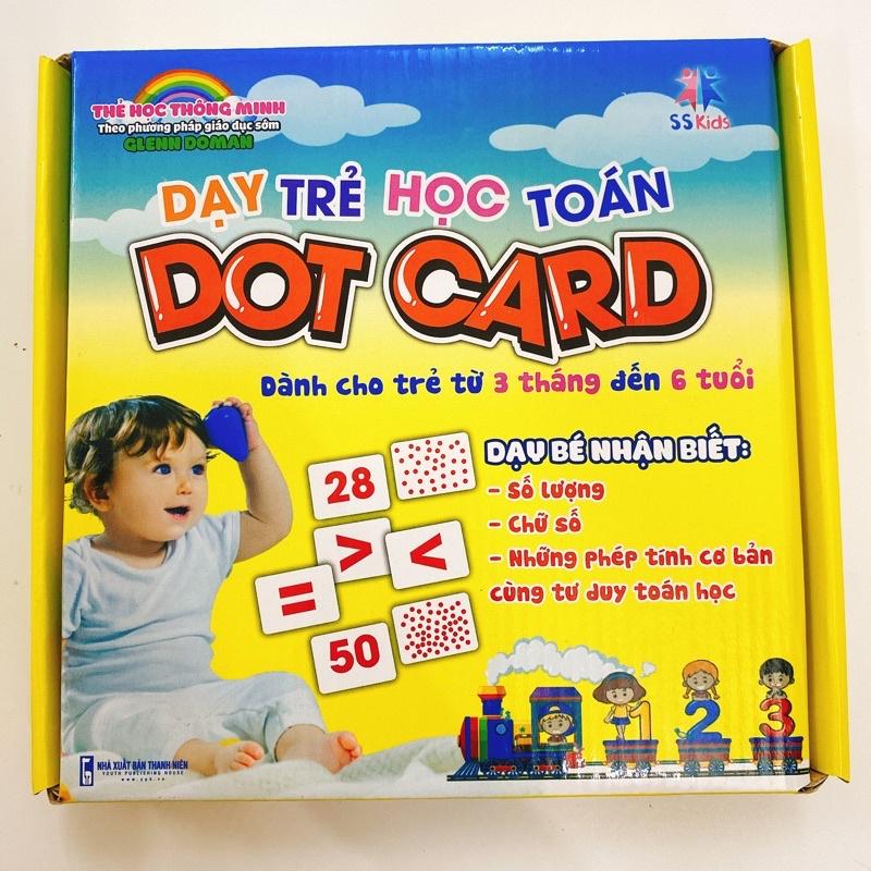 Bộ thẻ Flashcard Dot Card dạy trẻ học toán cho bé từ 3 tháng đến 6 tuổi