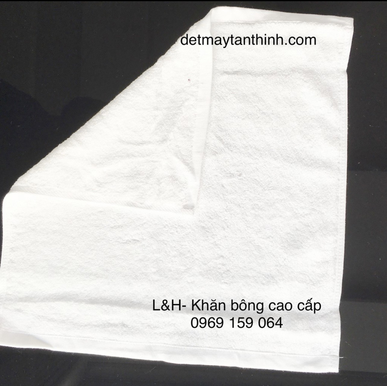 Khăn mặt trắng KT 30x30cm