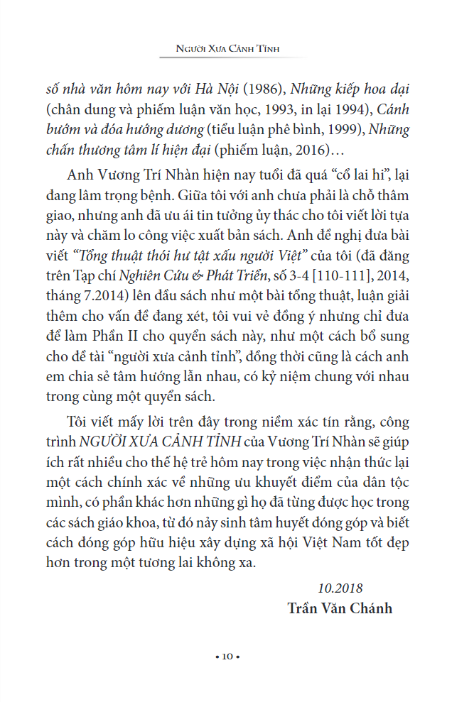Người Xưa Cảnh Tỉnh (Tái Bản 2024)