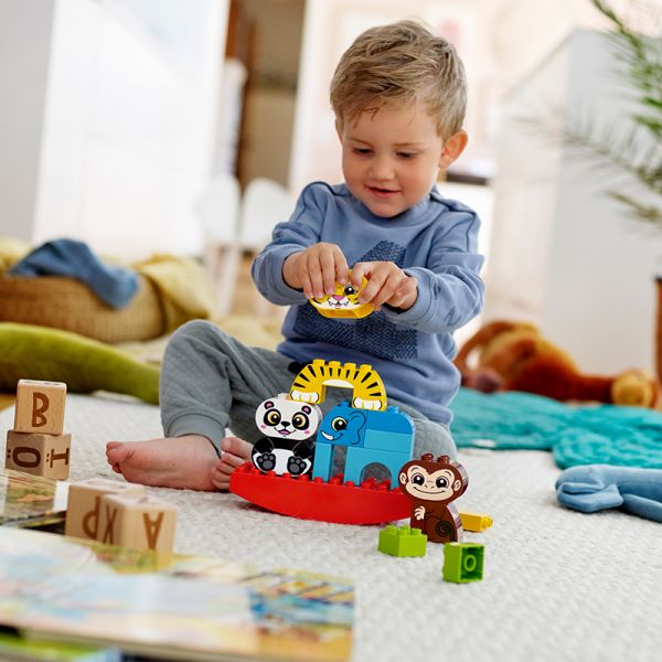 Đồ Chơi Lắp Ráp LEGO DUPLO Bộ Động Vật Cân Bằng Đầu Tiên Của Bé 10884 ( 15 Chi tiết)