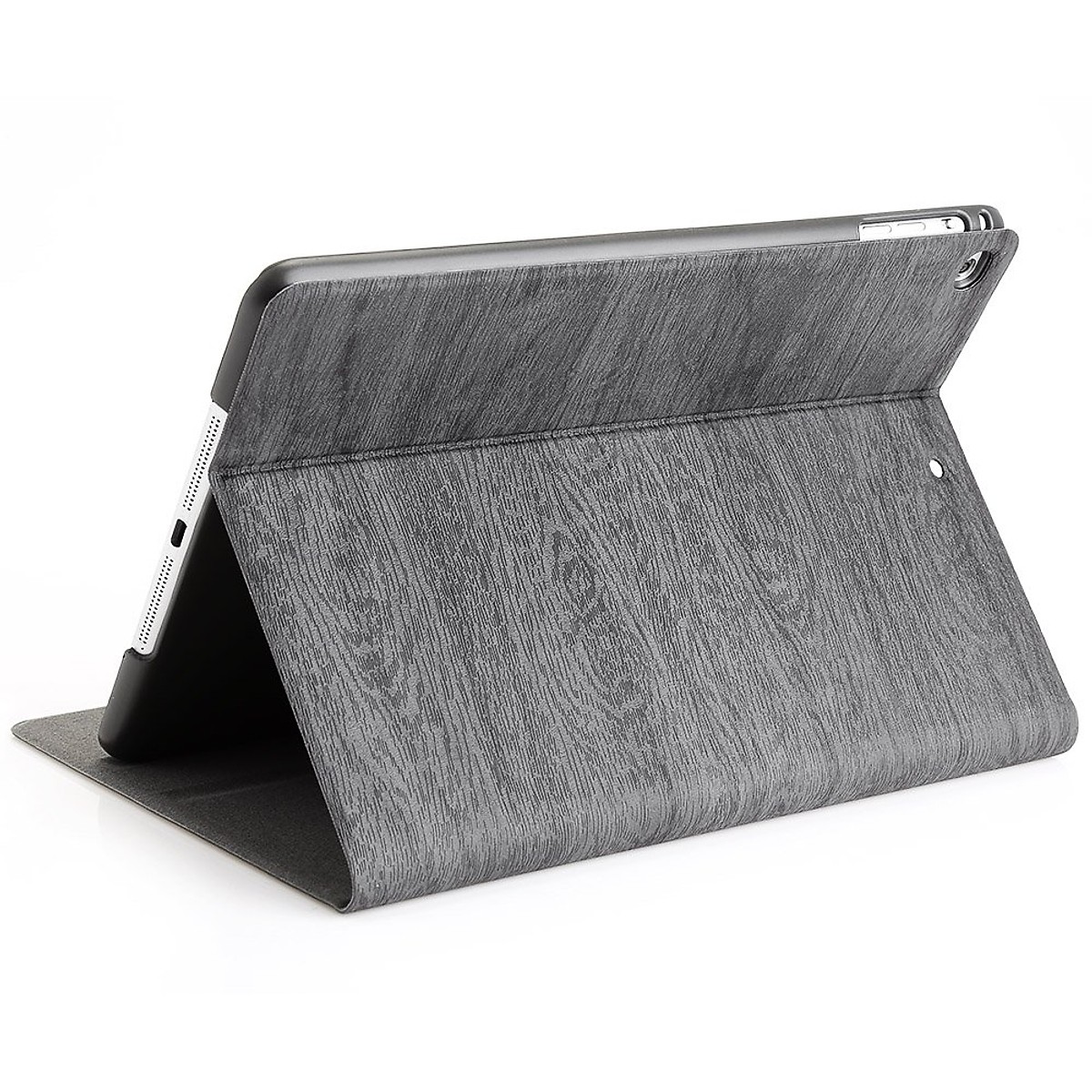 Bao da vân gỗ cao cấp - Smart cover dành cho iPad 2/3/4 - tương thích với các dòng ipad có mã model A1395, A1396, A1397, A1416, A1430, A1403, A1458, A1459, A1460
