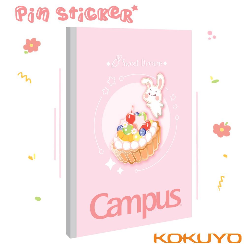 ---️️️---Vở Kẻ Ngang Campus Pin Sticker 120 trang---️️️---