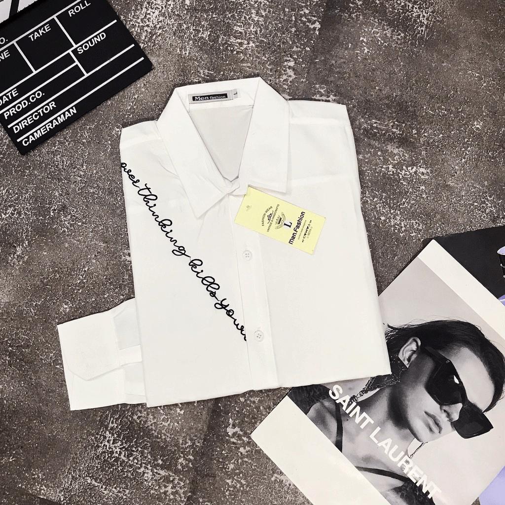 ÁO SƠ MI TRẮNG DÀI TAY NAM