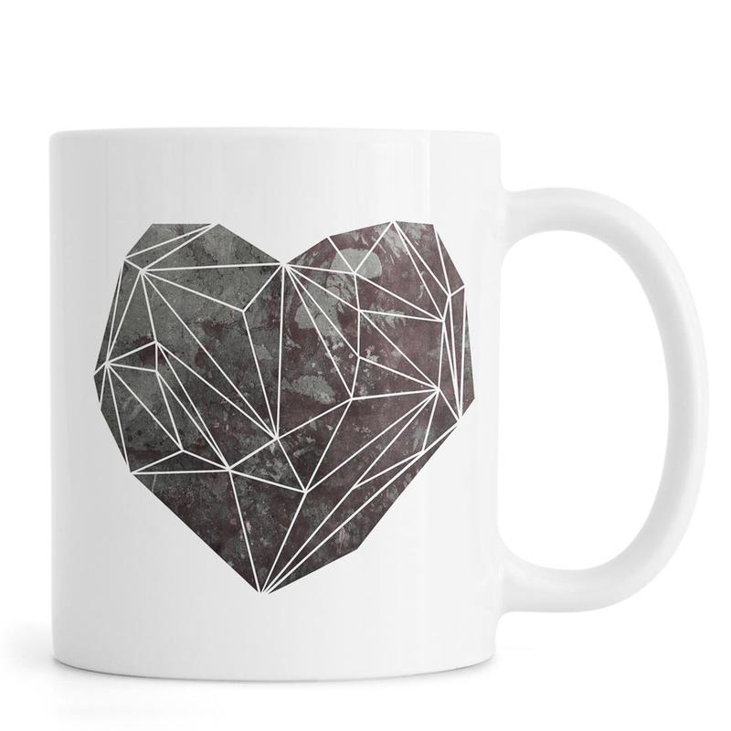 Ly Cốc Sứ Cao Cấp hình Heart Graphic 4