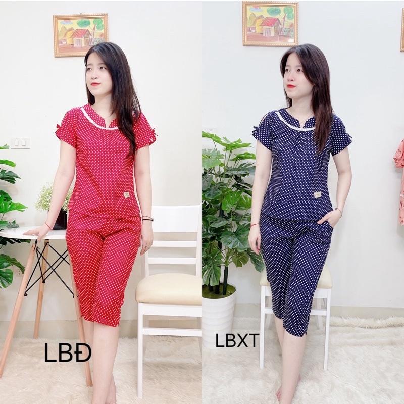Đồ bộ mặc nhà, quần áo mặc nhà nữ, sau sinh đẹp