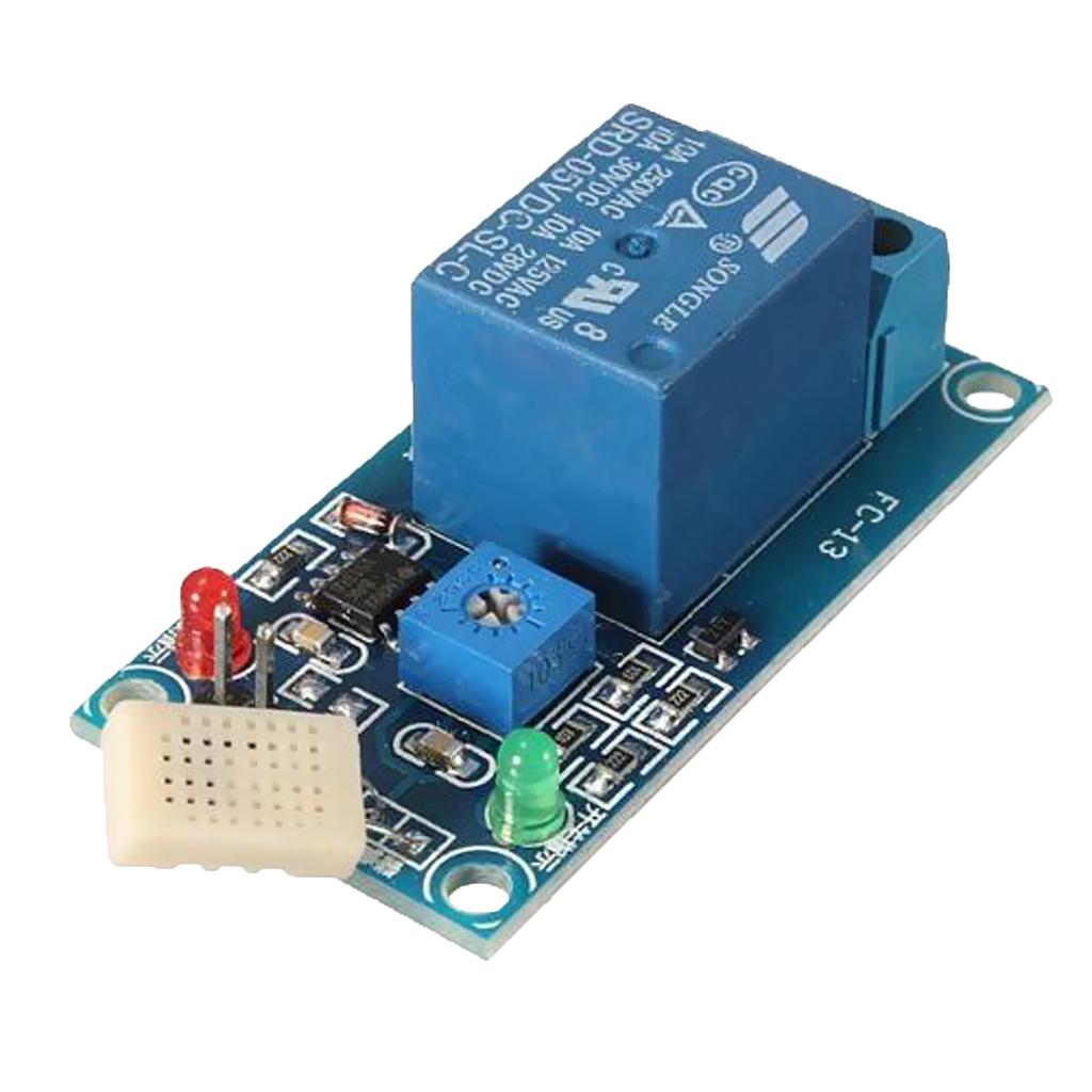Temperature Sensitive Switch Relay Module Moisture Sensor Control Switch