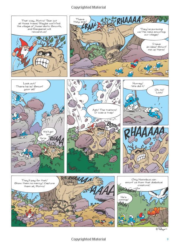 Sách ngoại văn: Smurfs Monsters