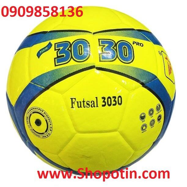 Bóng đá sân cỏ nhân tạo prostar 3030, futsal 3030, bóng lì, bóng chì, tặng kim bơm và túi lưới