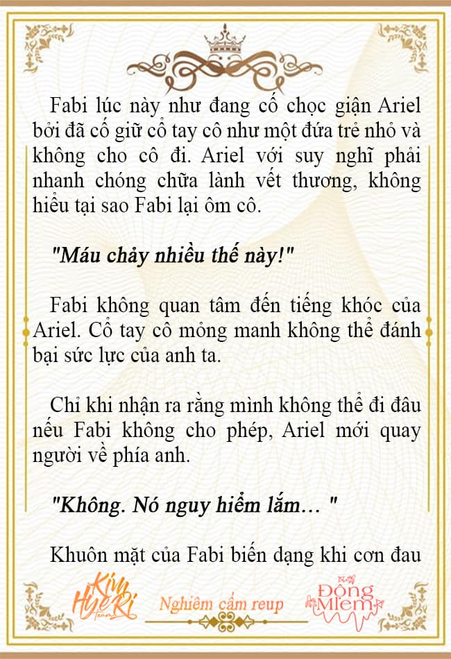[novel 18+] ariel, thánh nữ dâm đãng chapter 51 6