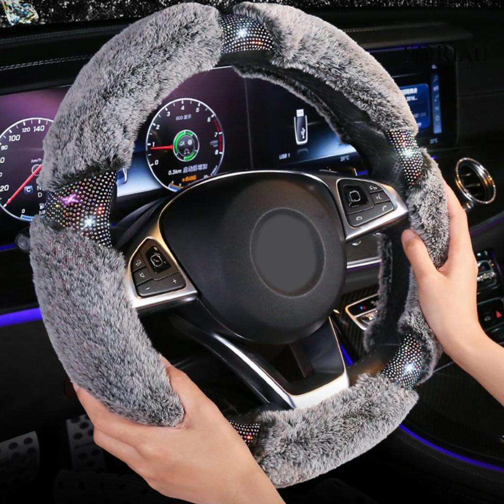 Vỏ Bọc Vô Lăng Chống Trượt Đính Đá Dùng Để Trang Trí Xe Hơi