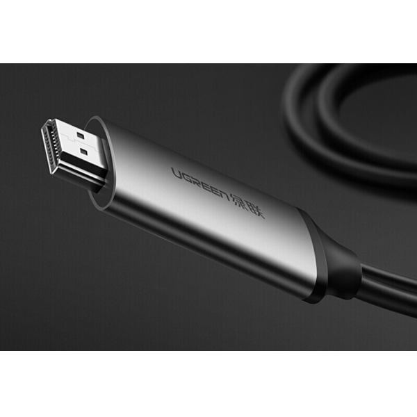 Cáp chuyển USB Type C to HDMI dài 1,5m hỗ trợ 4K2K@60Hz Ugreen 50544 chính hãng