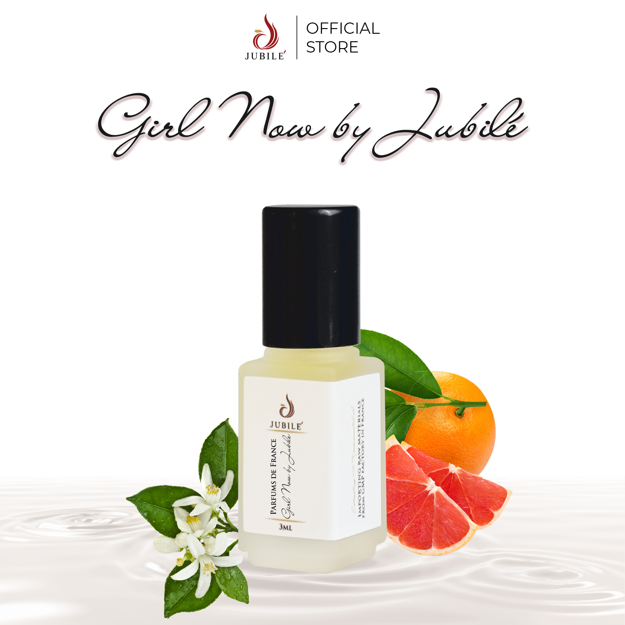 Girl Now by Jubilé - Tinh Dầu Nước Hoa Cao Cấp Dạng Lăn