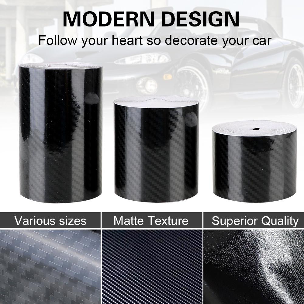 Miếng dán bảo vệ cửa xe hơi chống trầy xước chống thấm nước bằng sợi carbon