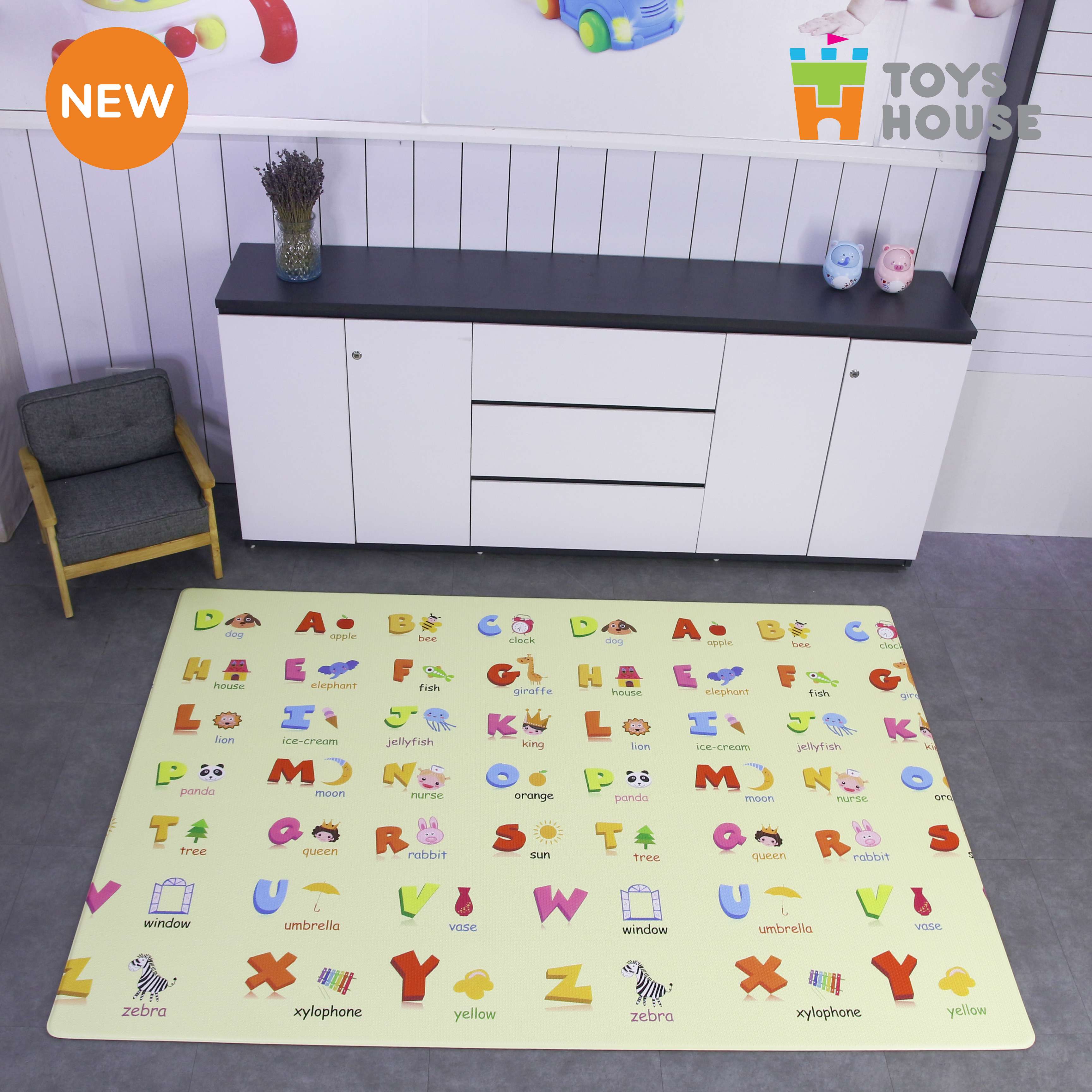 Thảm nằm chơi dành cho trẻ em Toys House NACH-07