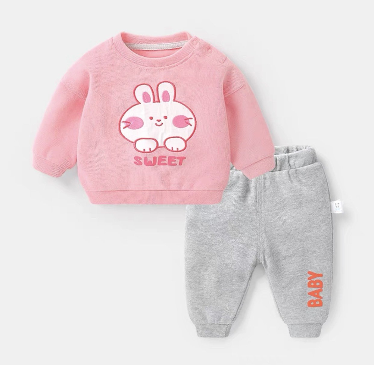 Bộ sweater, bộ dài thu đông cao cấp bé trai, bé gái size 5-21kg