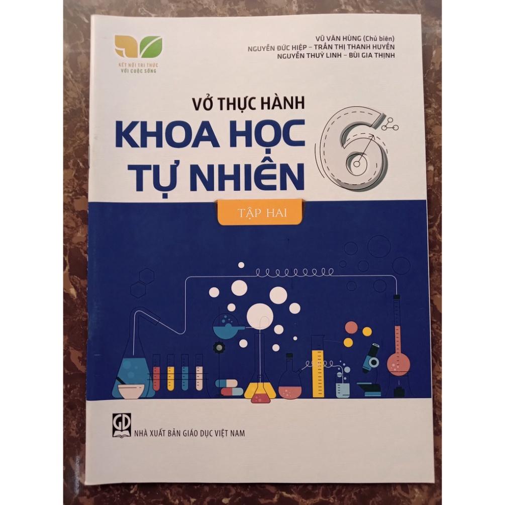 Sách - Combo Vở thực hành khoa học tự nhiên 6 (tập 1+2) - Kết nối tri thức với cuộc sống