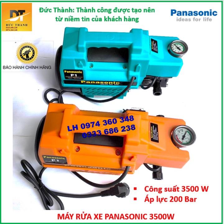 Máy rửa xe PANASONIC 3500W màu cam