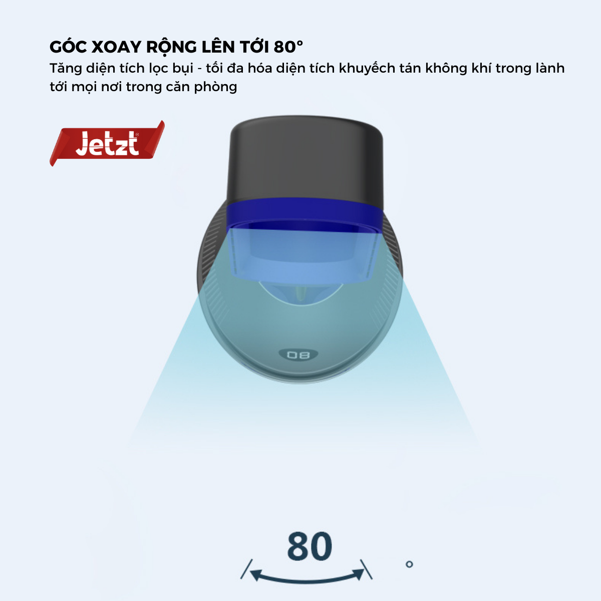 Quạt tháp không cánh Jetzt Q5 , hàng chính hãng