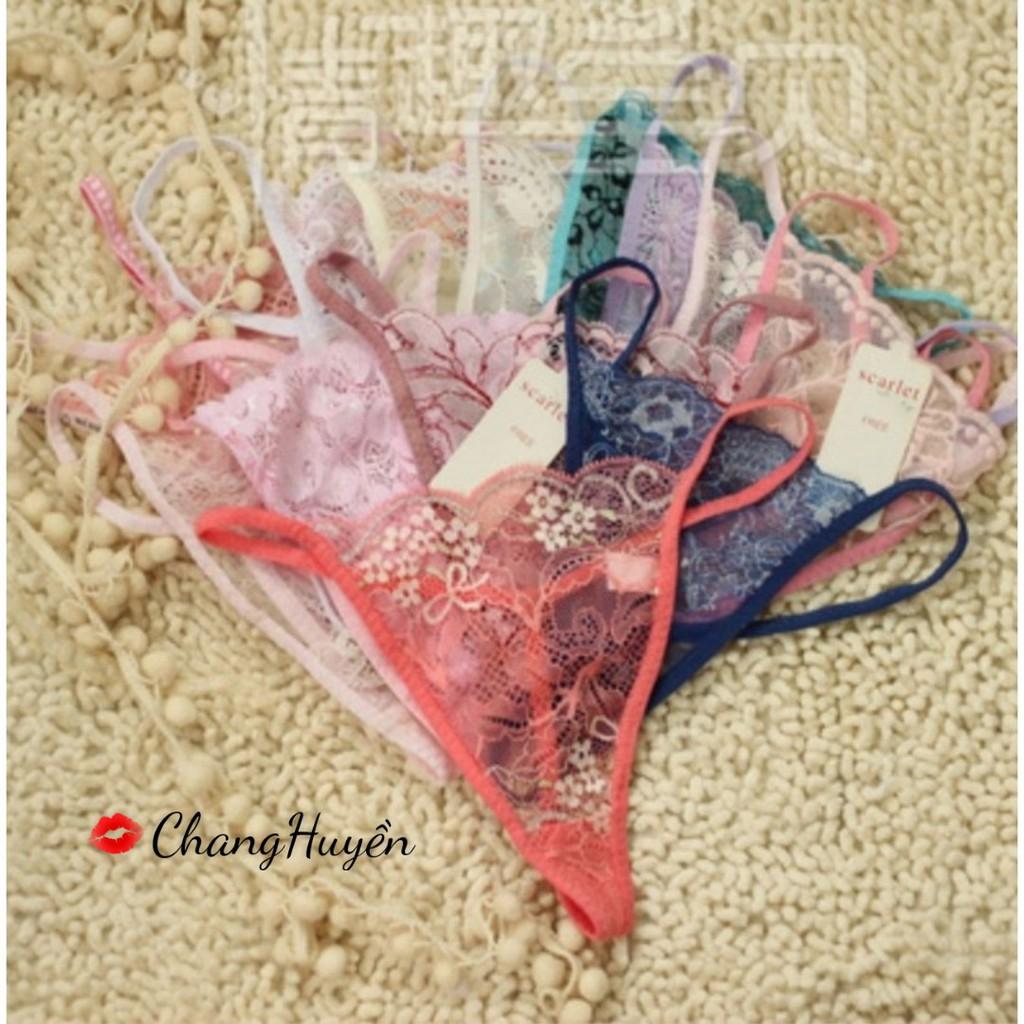 Quần lót lọt khe ren Sexy - giao màu ngẫu nhiên
