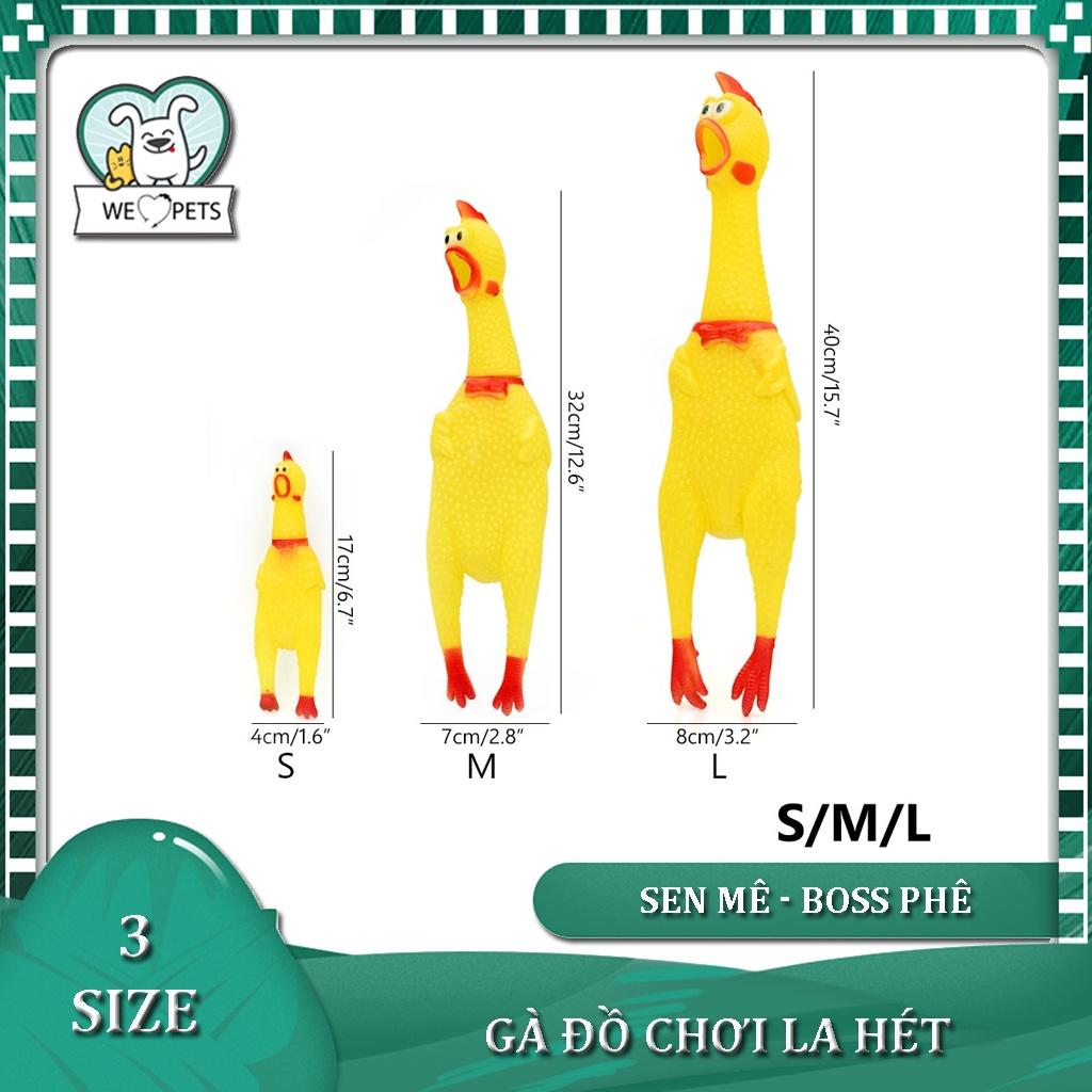 Gà đồ chơi la hét - đồ chơi cho chó mèo thú cưng