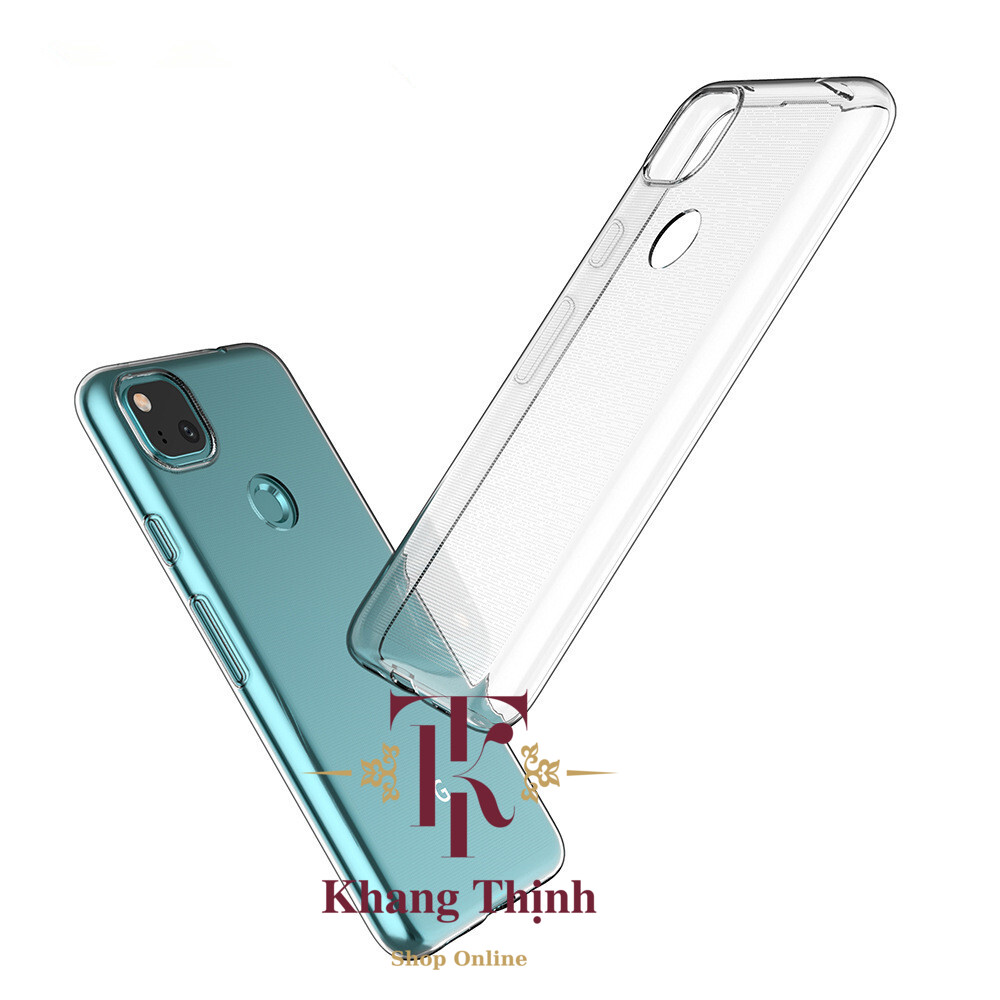 Ốp lưng dành cho Google Pixel 4A silicon dẻo trong suốt cao cấp A+