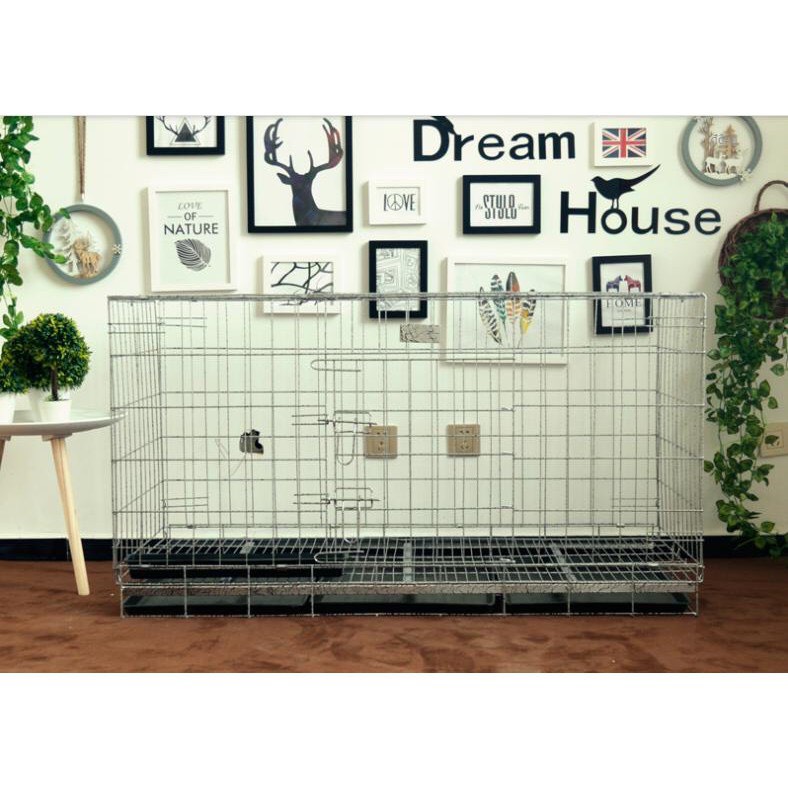 [MẪU MỚI] CHUỒNG CHÓ SIZE LỚN 1MX60X70CM GẤP GỌN TIỆN LỢI DÀNH CHO PET LỚN, BIGSIZE