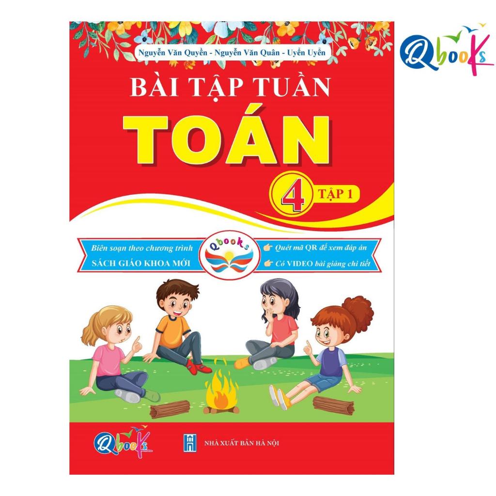 Combo Bài Tập Tuần Toán Lớp 4 - Cánh Diều - Bản Quyền