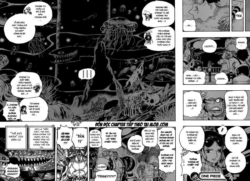 đảo hải tặc - one piece chapter 605 16