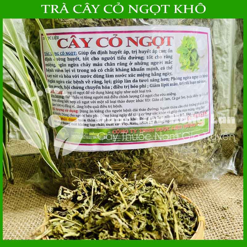 1kg Cây Cỏ Ngọt khô sạch (lá + cành)