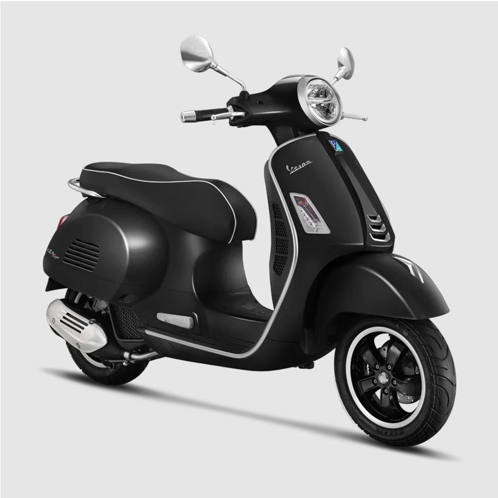 Xe Tay Ga Vespa GTS 125 LED Màu Đen Black Vulcano