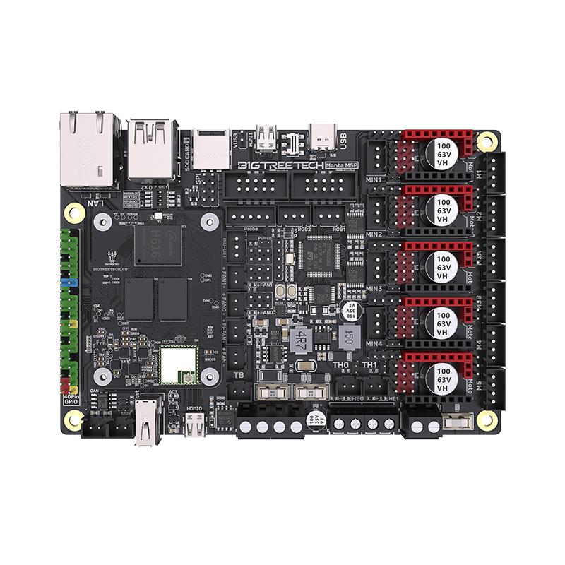 BIGTREETECH Manta M4P M8P M5P Bo Mạch Chủ 32bit Với CB1 cho Klipper Raspberry Pi CM4 Voron V0 Ender 3 Bảng Điều Khiển Máy In 3D