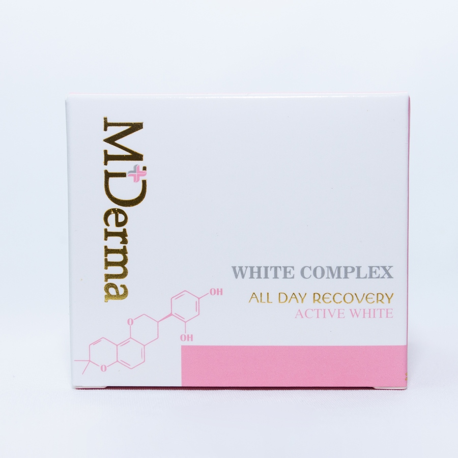 Kem dưỡng trắng da MDerma Whitening Complex - 20gr - Trẻ trung xinh đẹp [Chính hãng]