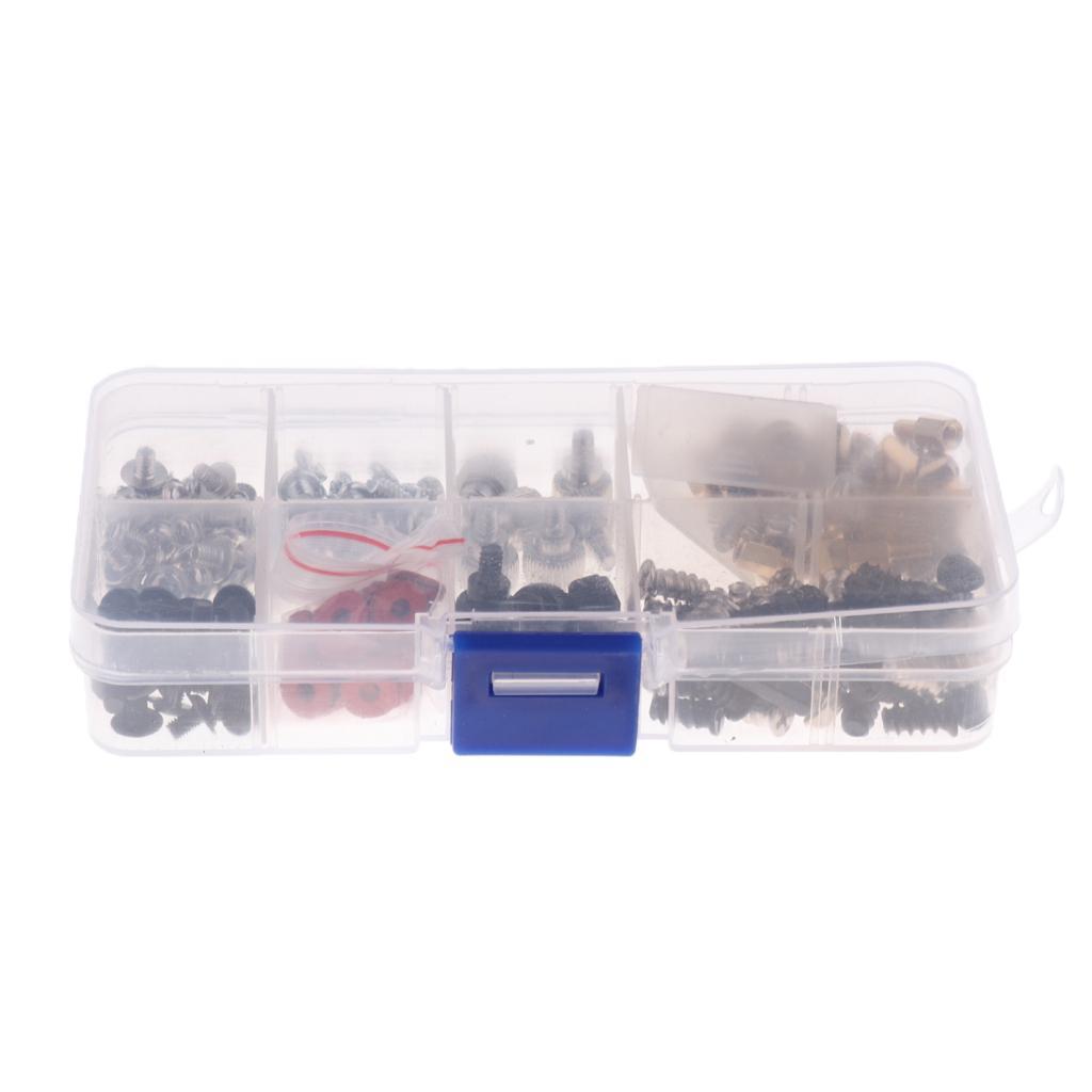 228Pcs Computer Spacer Screws Assortment  Mounting Screw for Motherboard