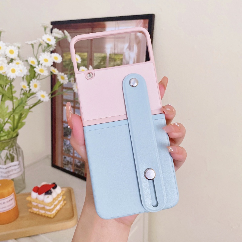 Ốp lưng cho samsung ZFlip3 - ZFlip4 - Zflip 3 - Zflip 4 - Z flip 3 - Z Flip 4 nhiều màu