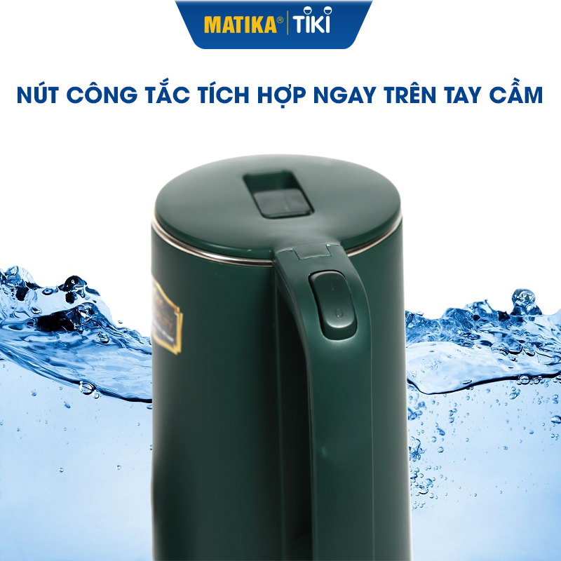 Ấm Siêu Tốc Vành Liền Dung Tích 2.3L POVENA PVN-23 - Hàng Chính Hãng