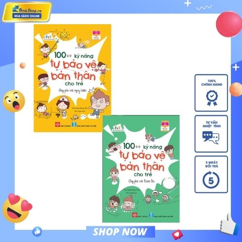 Combo 100++ Kỹ Năng Tự Bảo Vệ Bản Thân Cho Trẻ (Bộ 2 Cuốn) (DTI)
