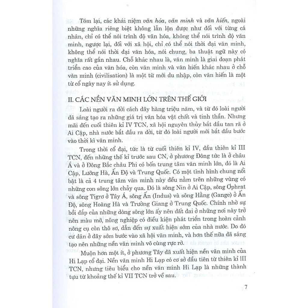 Lịch Sử Văn Minh Thế Giới