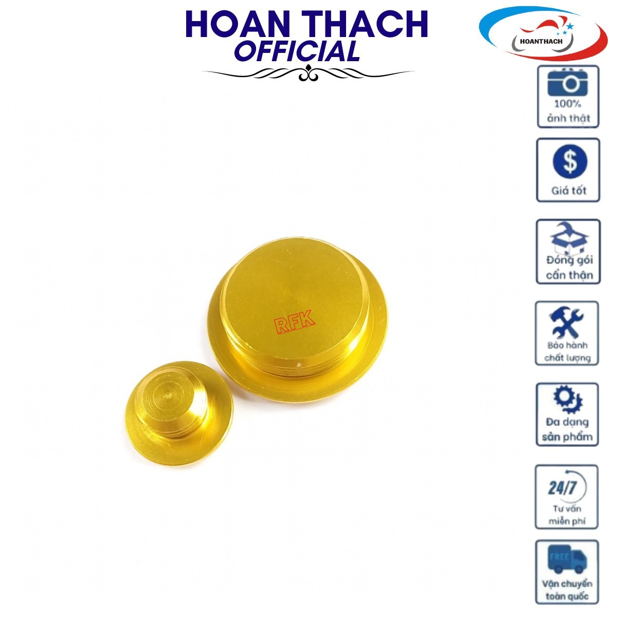 Ốc Mâm Lửa Honda Màu Vàng ( Hàng Thường ) HOANTHACH SP001159