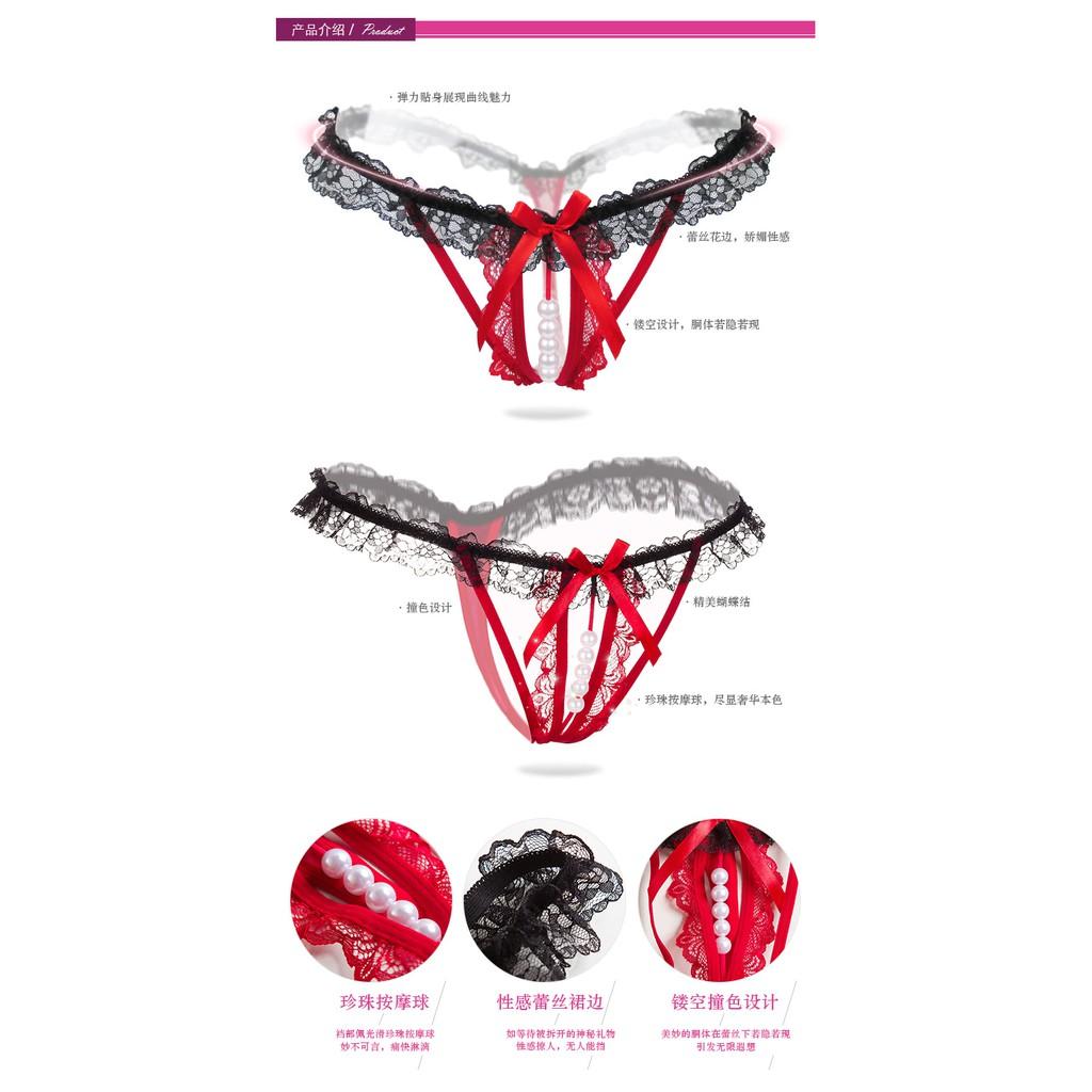 Quần lọt khe nữ - Quần lót ren sexy C6- Quần lót lọt khe nữ sexy - Quần lót nữ lọt khe xẻ dáy - Quần chíp ren nữ